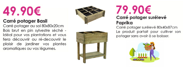 bandeau carré potager